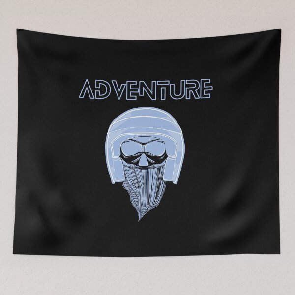 Item preview, Redbubble Adventure Biker Premium Motorcycling designed and sold by IronClaw-POD.