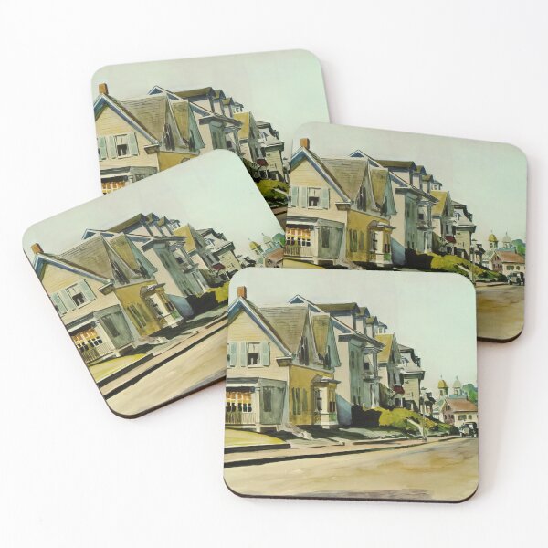 Item preview, Sun On Prospect Street Gloucester Massachusetts By Edward Hopper designed and sold by Qinmert.