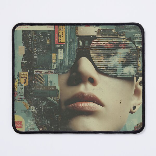 Item preview, Neon Cyberpunk Collage designed and sold by bapupa.