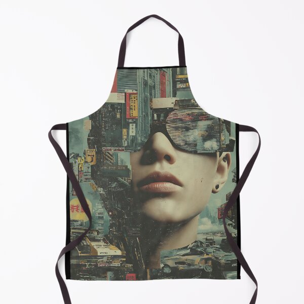 Item preview, Neon Cyberpunk Collage designed and sold by bapupa.