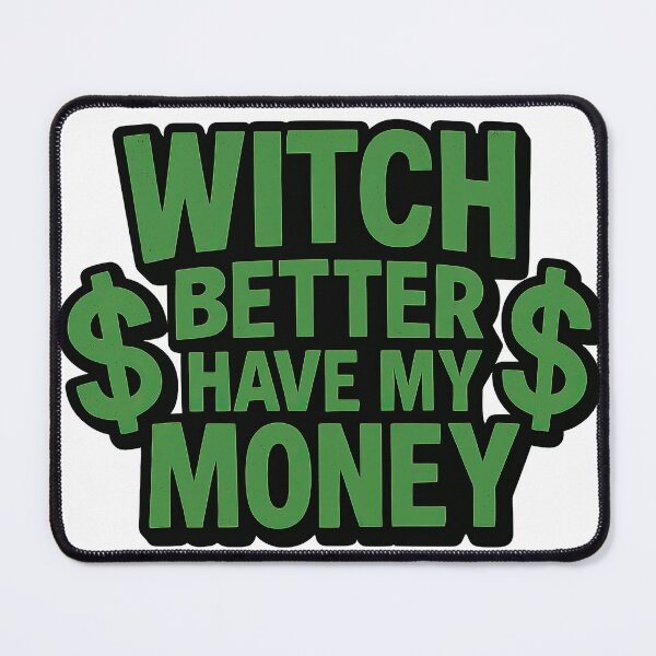 Item preview, Witchy Wealth and Attitude designed and sold by Trendy Sticker & Merch Collection - Express Yourself.