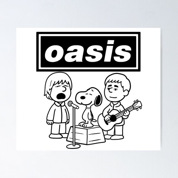 Item preview, Oasis X Snoopy Sketch designed and sold by Core Toggery.