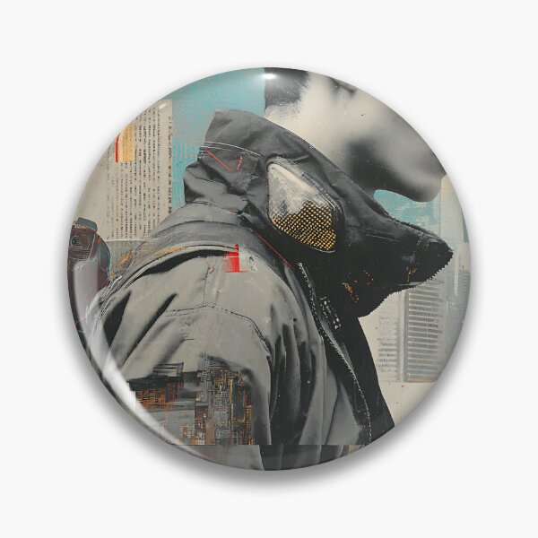 Item preview, Futuristic Cyberpunk Collage designed and sold by bapupa.