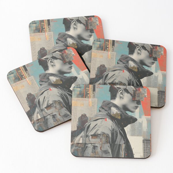 Item preview, Futuristic Cyberpunk Collage designed and sold by bapupa.