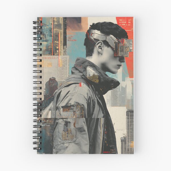 Item preview, Futuristic Cyberpunk Collage designed and sold by bapupa.
