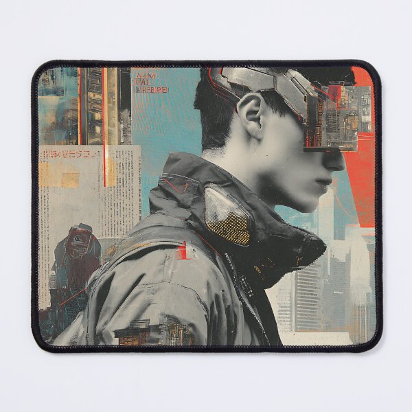 Item preview, Futuristic Cyberpunk Collage designed and sold by bapupa.
