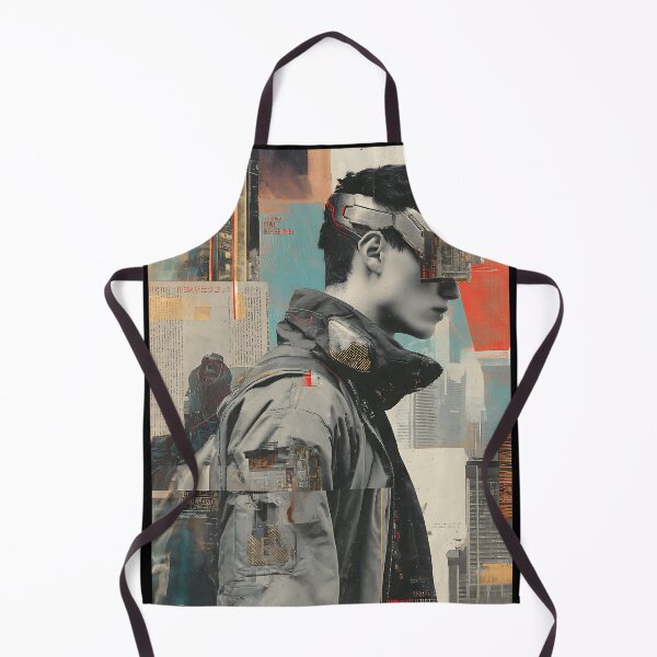 Item preview, Futuristic Cyberpunk Collage designed and sold by bapupa.