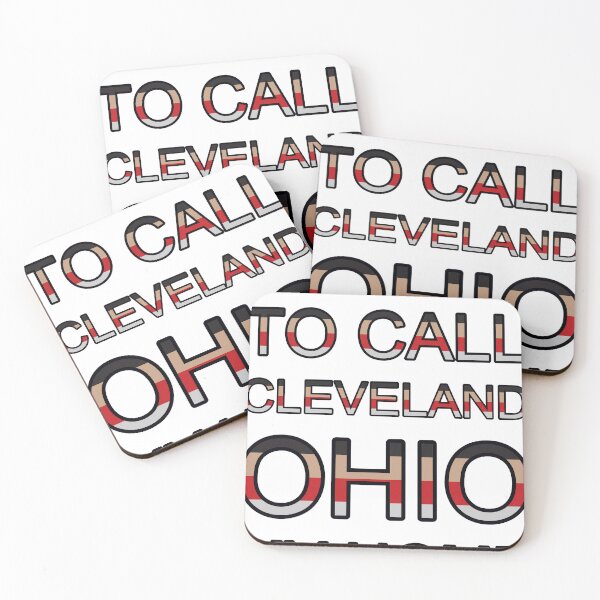Item preview, I Am Proud To Call Cleveland Ohio My Home Colorful Text designed and sold by TheIconSmith.