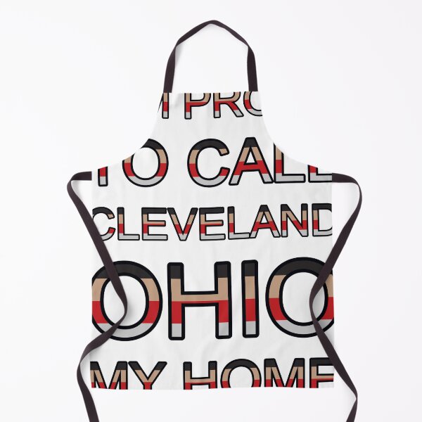 Item preview, I Am Proud To Call Cleveland Ohio My Home Colorful Text designed and sold by TheIconSmith.