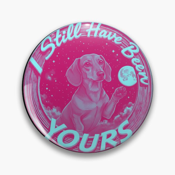 Item preview, Dachshund Under Moonlight With Loving Quote designed and sold by e-camelleone.