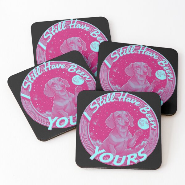 Item preview, Dachshund Under Moonlight With Loving Quote designed and sold by e-camelleone.