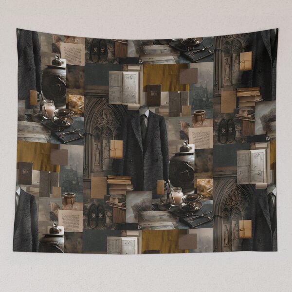 Item preview, Moody Dark Academia Collage designed and sold by bapupa.