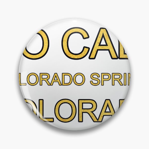 Item preview, I Am Proud To Call Colorado Springs Colorado My Home Gold Texture designed and sold by TheIconSmith.