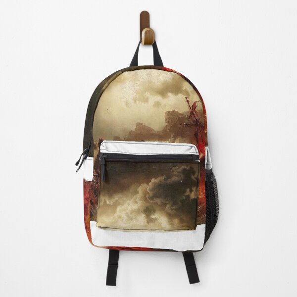 Item preview, Night Navy with Burning Ships – Marcus Larson (1860) designed and sold by Art Outlaws.