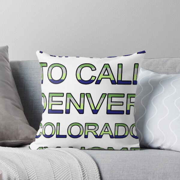 Item preview, I Am Proud To Call Denver Colorado My Home Colorful Text designed and sold by TheIconSmith.