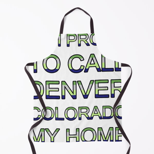 Item preview, I Am Proud To Call Denver Colorado My Home Colorful Text designed and sold by TheIconSmith.