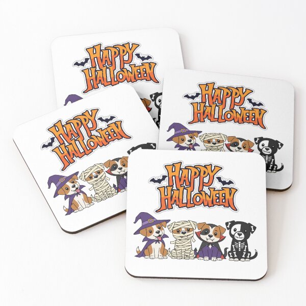 Item preview, Happy Halloween scary cute dogs designed and sold by Artis-t-fun.
