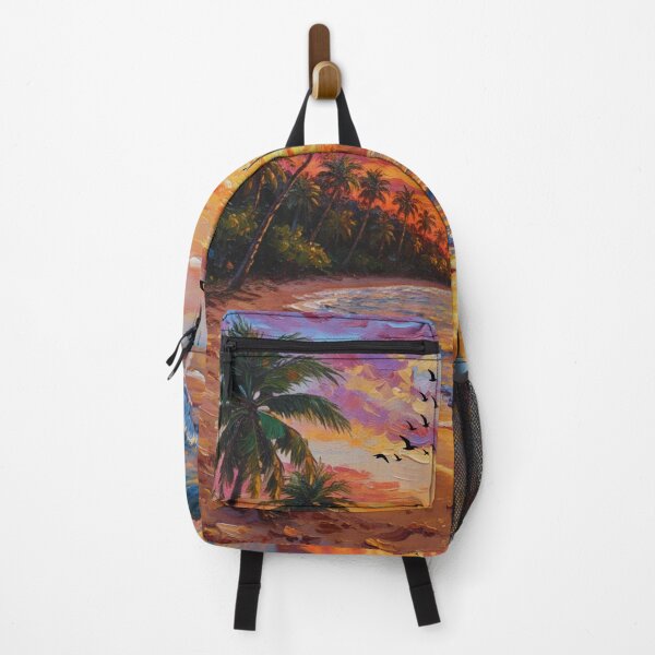 Item preview, Sunset Beach Tropical Palm Tree designed and sold by Fateh-Kro ⭐⭐⭐⭐⭐.