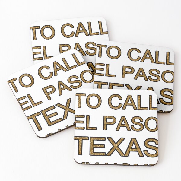 Item preview, I Am Proud To Call El Paso Texas My Home Gold Sequin designed and sold by TheIconSmith.