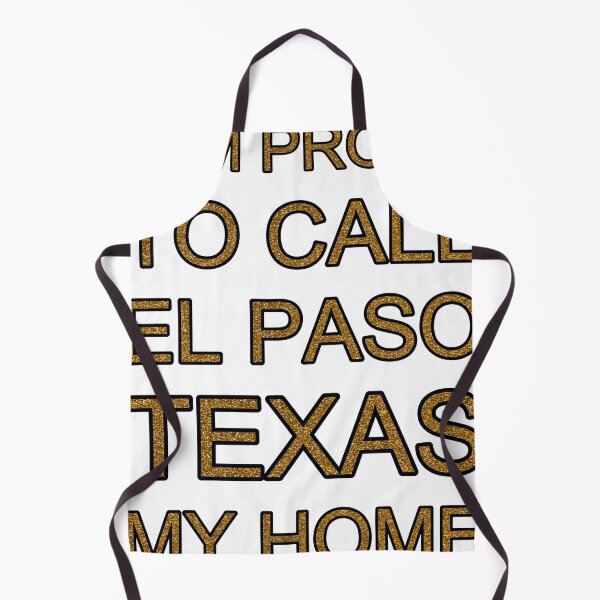 Item preview, I Am Proud To Call El Paso Texas My Home Gold Sequin designed and sold by TheIconSmith.