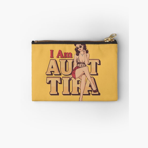 Item preview, I Am Aunt Tifa Retro Chic Pin-Up Sunglasses Vintage Typography designed and sold by Lunaria Arts.