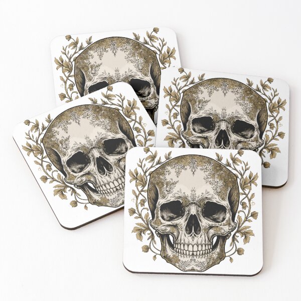 Item preview, Floral Skull designed and sold by MKFashionLab.