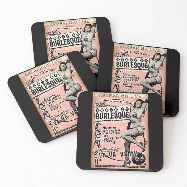 Item preview, Bettie Page House of Burlesque designed and sold by IGNISmerchstore.