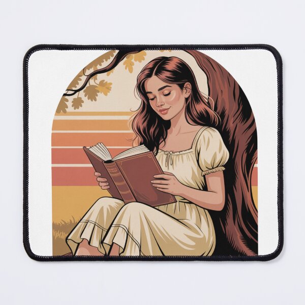 Item preview, Reading Girl | Sticker designed and sold by NicolasGlowArt.