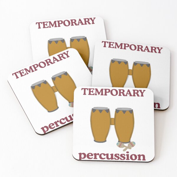 Item preview, Love is temporary percussion is forever designed and sold by TaraPen.