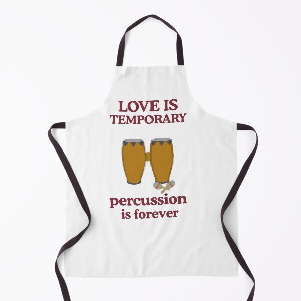 Item preview, Love is temporary percussion is forever designed and sold by TaraPen.