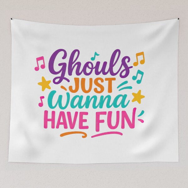Item preview, Ghouls Just Wanna Have Fun designed and sold by Trendy Sticker & Merch Collection - Express Yourself.