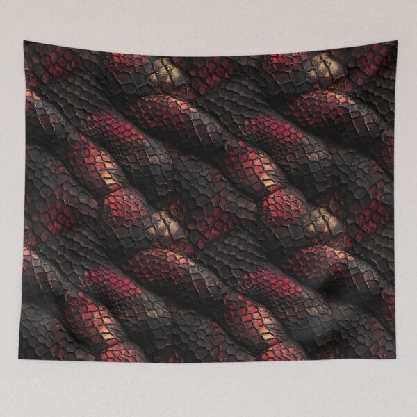 Item preview, Cute Scaled Snake Skin For Living Room Style designed and sold by RoyalStarsPatts.