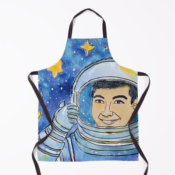 Item preview, Astronaut Illustration in Outer Space designed and sold by SassyArtistry.