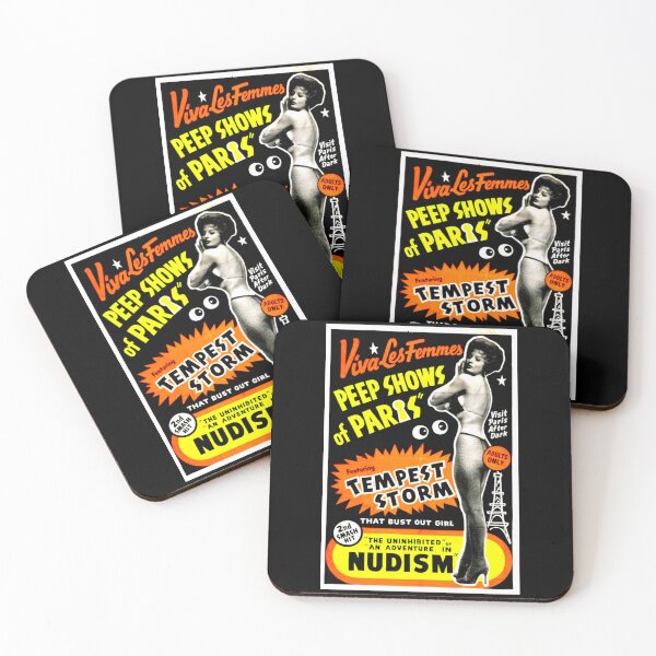 Item preview, peepshows of Paris Tempest Storm designed and sold by IGNISmerchstore.