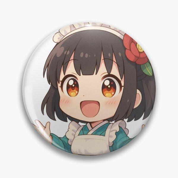 Artikelvorschau, Iroha Chibi Charakter Fan Art Illustration entworfen und verkauft von ForbiddenPrints.
