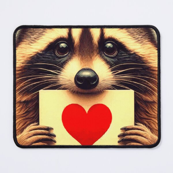 Item preview, Love Note From a Raccoon designed and sold by SNORZIE.