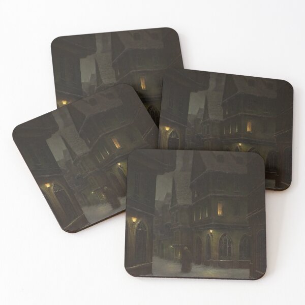 Item preview, A Street in Winter – Jakub Schikaneder (1905) designed and sold by Art Outlaws.
