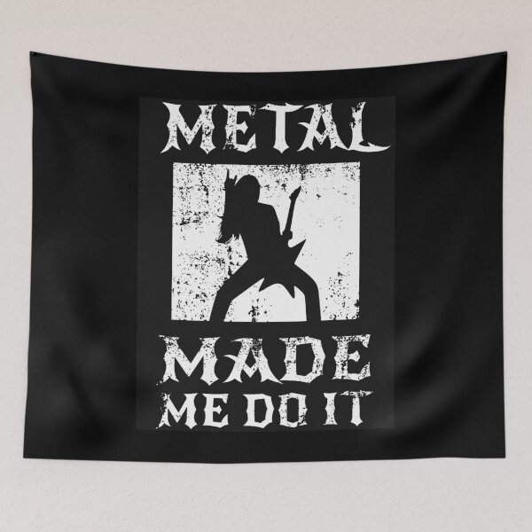 Item preview, Heavy Metal Made Me Do It designed and sold by ZAYDENSILV4.