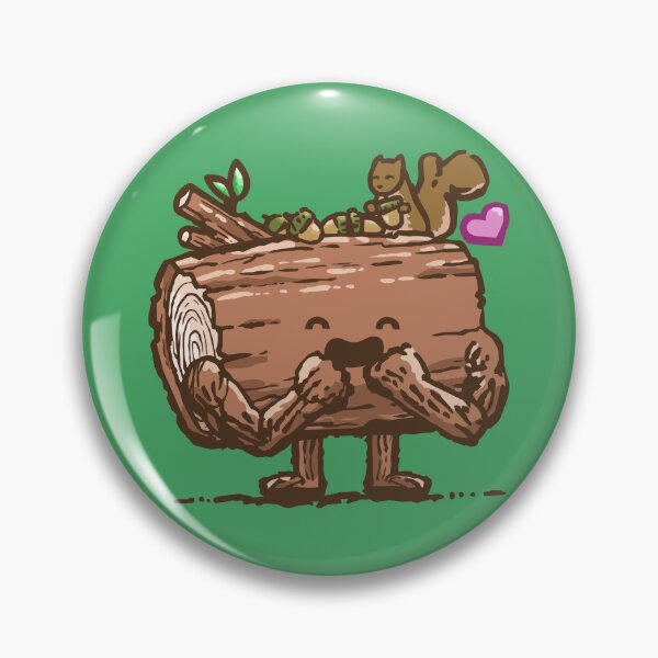 Item preview, Squirrel Friend Log designed and sold by dangerhuskie.
