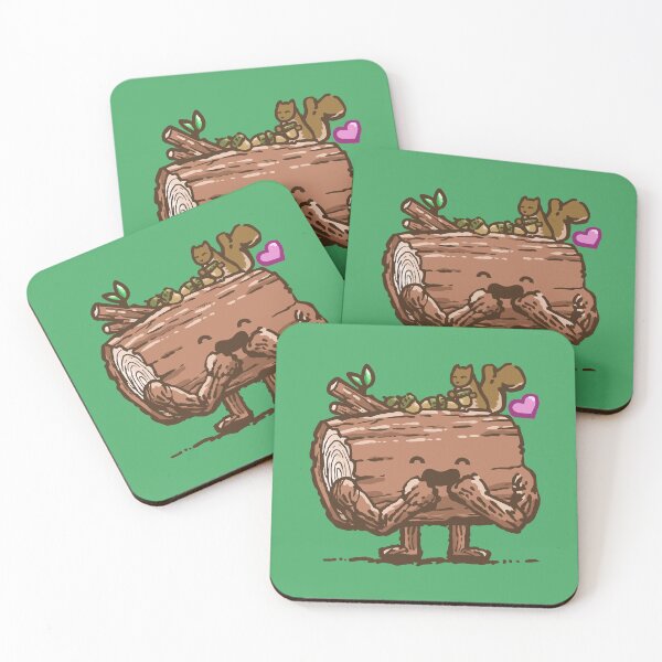 Item preview, Squirrel Friend Log designed and sold by dangerhuskie.