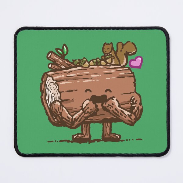 Item preview, Squirrel Friend Log designed and sold by dangerhuskie.