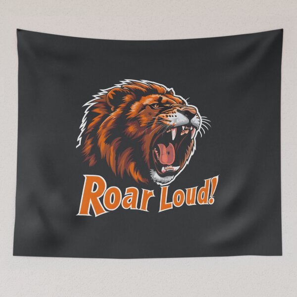 Item preview, Roaring Lion Head Power Graphic designed and sold by Jackflash2023.