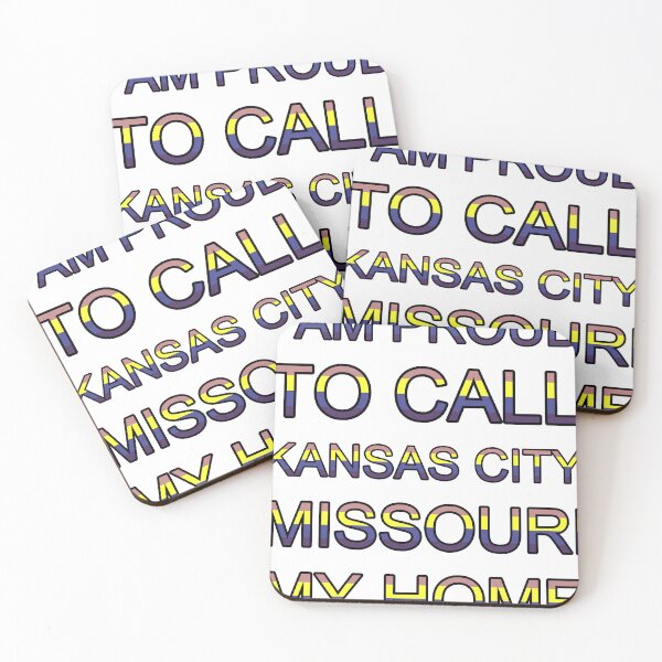 Item preview, I Am Proud To Call Kansas City Missouri My Home Colorful Text designed and sold by TheIconSmith.