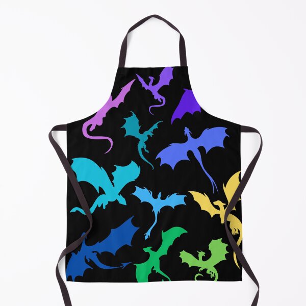 Item preview, A flight of dragons (Rainbow) designed and sold by Ophelia's Wardrobe.