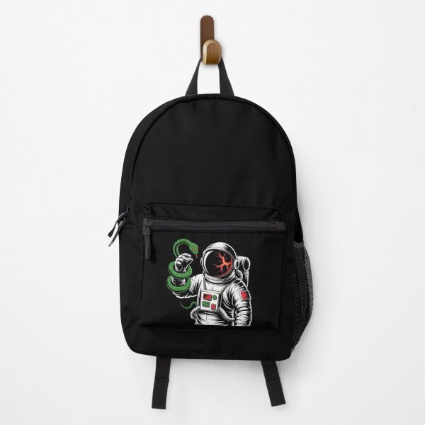 Item preview, Astronaut with Snake – Halloween Neon Space Design designed and sold by ColorSplash123.