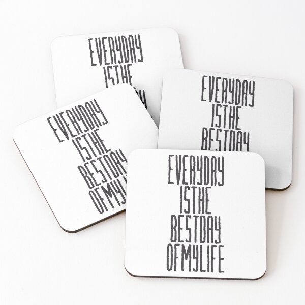 Item preview, Everyday is the best day of my life B/W designed and sold by GrotesqueGraphics.