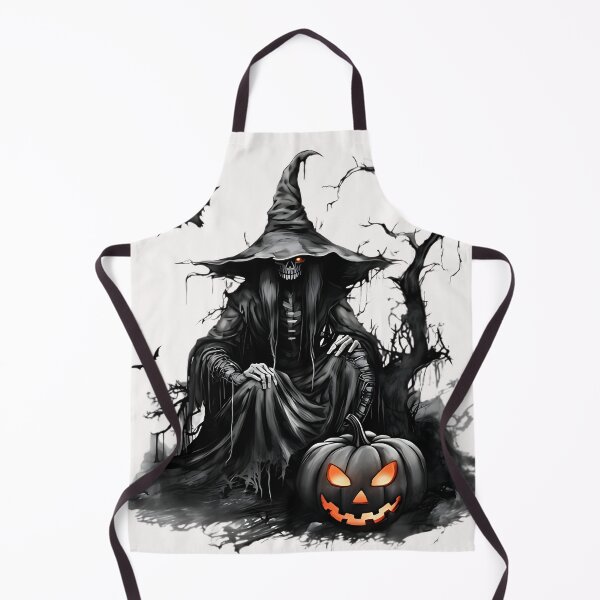 Item preview, Scary Witch with Pumpkin Shirt – Gothic Horror Halloween Skull Witch Tee designed and sold by GotoRyoichijdnz.