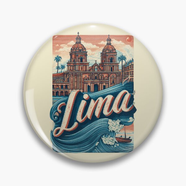 Item preview, Lima – Cathedral & Ocean Waves Design designed and sold by Meiersbeste.