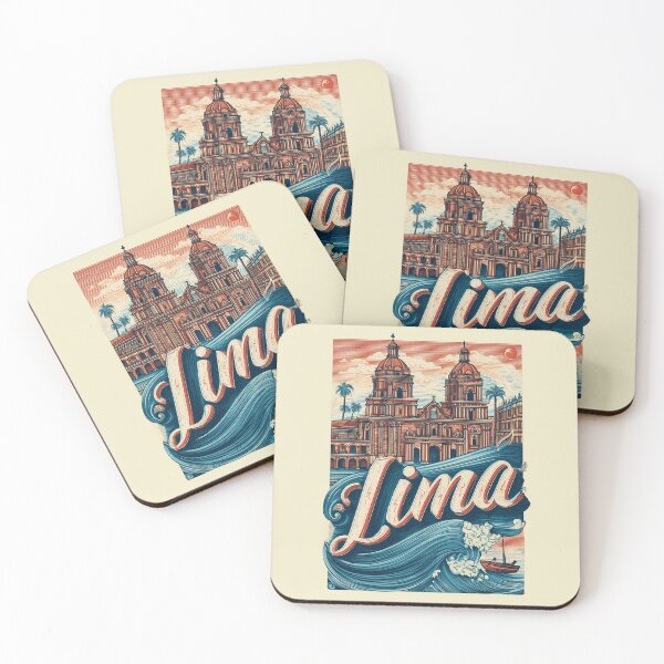 Item preview, Lima – Cathedral & Ocean Waves Design designed and sold by Meiersbeste.