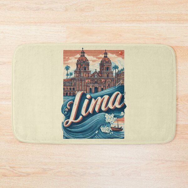 Item preview, Lima – Cathedral & Ocean Waves Design designed and sold by Meiersbeste.